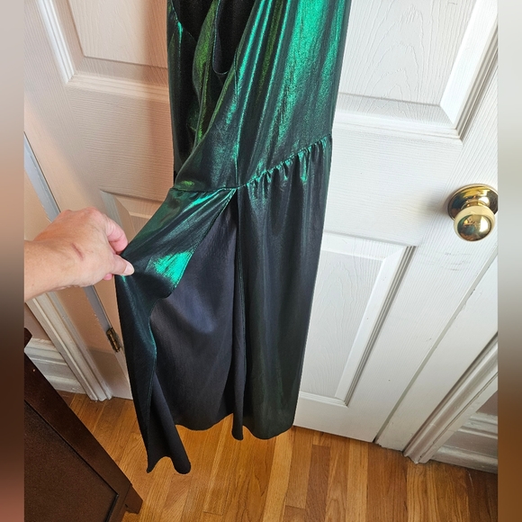 Metallic green/ green ivy Urban Outfitters dress - Picture 3 of 3